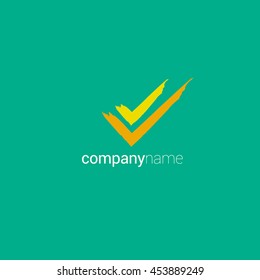 V Letter logo, Icon,  Vector element