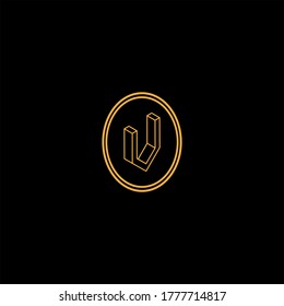 Logo-Monogramm-Design für V-Buchstaben