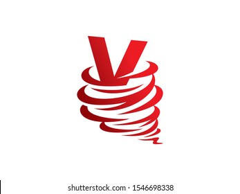 V Letter logo or symbol template design
