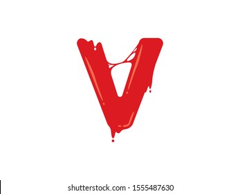 V Letter logo or symbol template design