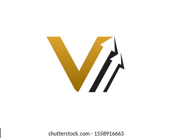 V Letter logo or symbol template