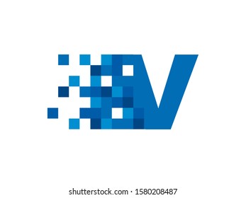 V Letter logo or symbol template design