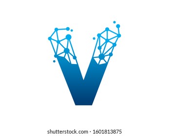 V Letter logo or symbol template design