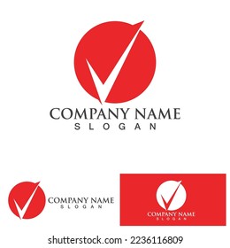 V Letter Logo and symbol vector template