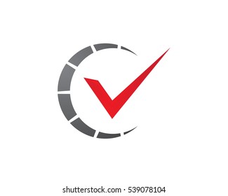 V Letter Logo Template