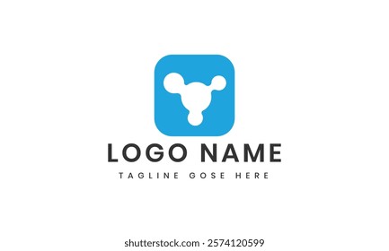 v letter logo template with abstract