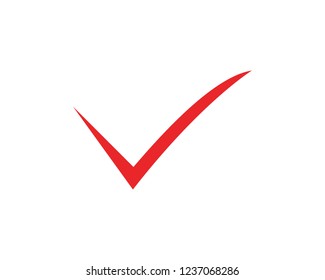 V Letter Logo TemplateCheck mark V Letter Logo Template