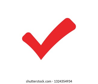 V Letter Logo TemplateCheck mark V Letter Logo Template