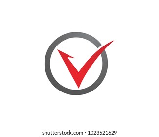 V Letter Logo Template vector icon illustration