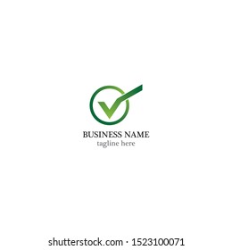 V Letter Logo Template vector icon illustration