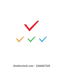 V Letter Logo Template vector icon illustration