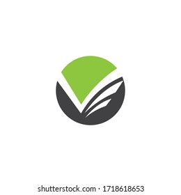V Letter Logo Template vector  design