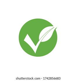 V Letter Logo Template vector icon illustration