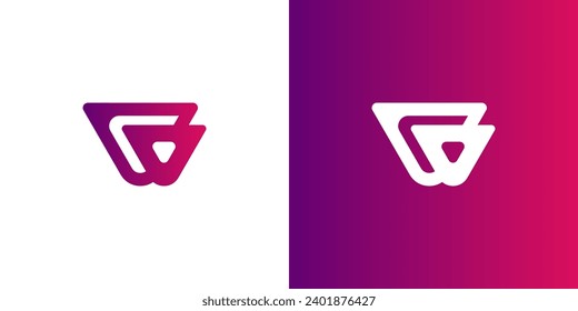 V Letter Logo Usable Vector Template Abstract Monogram Symbol
