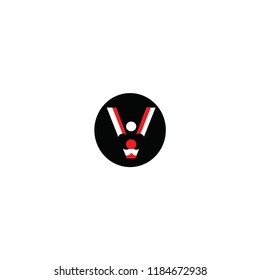 V letter logo vector