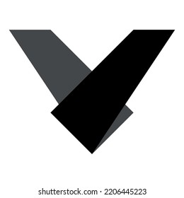 v letter logo vector desgin