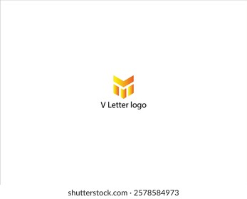 V Letter logo vector desigen logo 