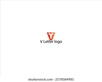 V Letter logo vector desigen logo 