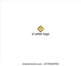 V Letter logo vector desigen logo 