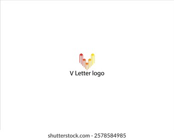 V Letter logo vector desigen logo 