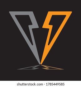 V-Brief-Logo. Es ist eine Vektordatei. Damit es sich verkleinern lässt. 