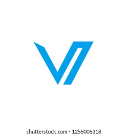 v letter logo vector icon inspirations unique singgle