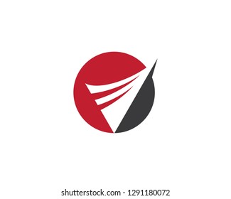 V letter logo vector icon illustration