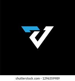 V letter logo vector icon mark