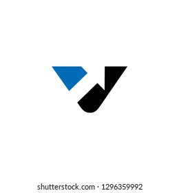 V letter logo vector icon mark