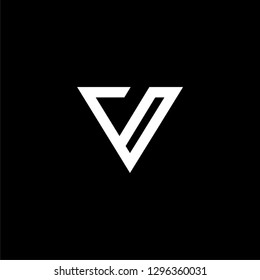 V letter logo vector icon mark