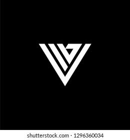 V letter logo vector icon mark