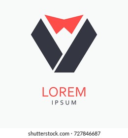 V Letter Logo. Vector Icon