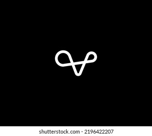 V Letter Logo Vector Template Abstract Monogram Symbol