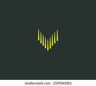 V Letter Logo Vector Template Abstract Monogram Symbol