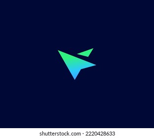 V Letter Logo Vector Template Abstract Monogram Symbol. Usable for Business sport, technology, fashion, digital And future creative logo