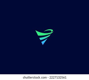 V Letter Logo Vector Template Abstract Monogram Symbol. Usable for Business sport, technology, fashion, digital And future creative logo