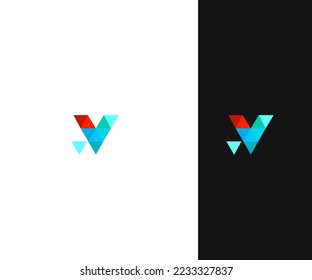 V Letter Logo Vector Template Abstract Monogram Symbol. Usable for Business sport, technology, fashion, digital And future creative logo