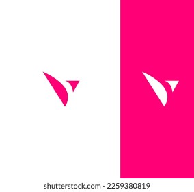 V Letter Logo Vector Template Abstract Monogram Symbol 