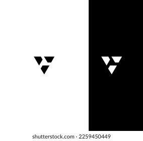 V Letter Logo Vector Template Abstract Monogram Symbol 