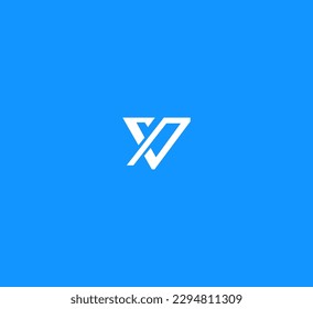 Vektor-Vektorvorlage für ein Logo mit Buchstaben Abstraktes Monogramm-Symbol 