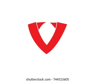 V Letter Logos Template 