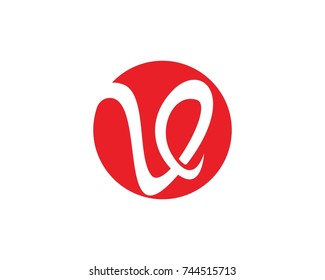 V Letter Logos Template 