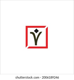 Vektor-Logo-Design mit v-Buchstaben 