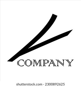 V letter vector logo design icon company creative 