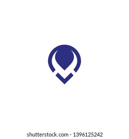 v letter vector logo. mv letter vector logo