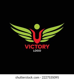 V letter Victory  Logo | Brand Logo Template