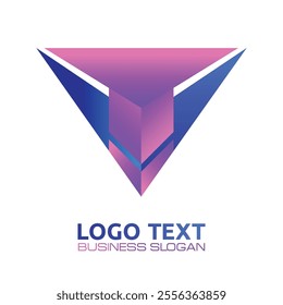 V  lettering logo is simple, easy to understand and authoritative