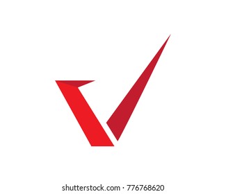 V letters business logo and symbols template

