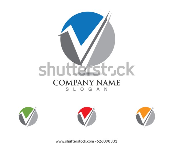 V letters business success\
logo