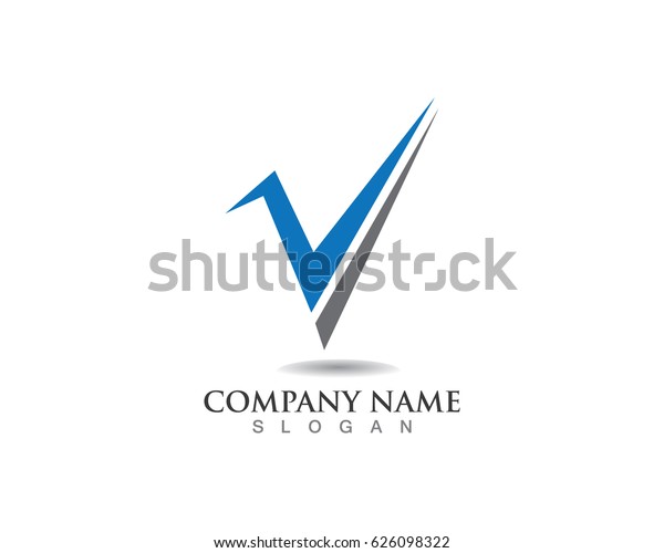 V letters business success\
logo